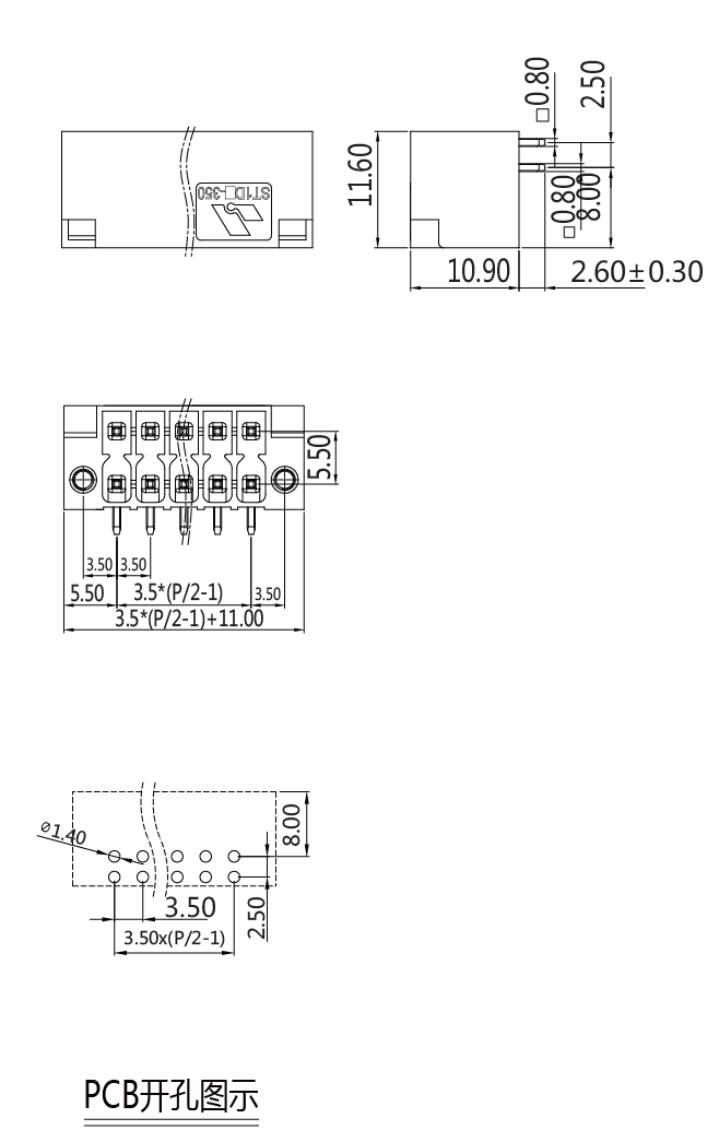 PCB Connector-SocketST1DF-350(图1) 3bffa921-5118-459d-a7f1-07408141d3e5.png